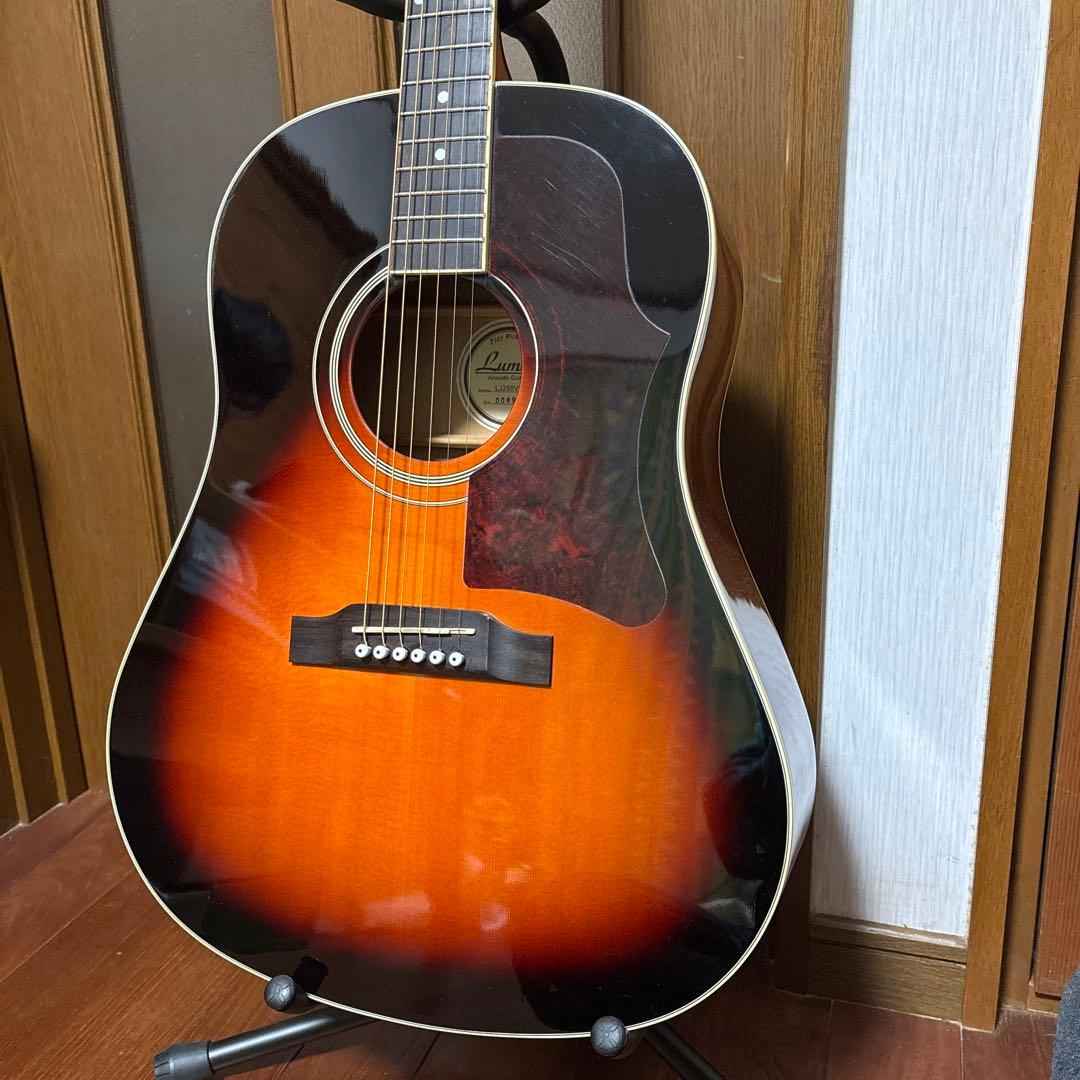 値下げ❗️Lumber LJ250VS 島村楽器　J45っぽい　比較的美品　新品弦