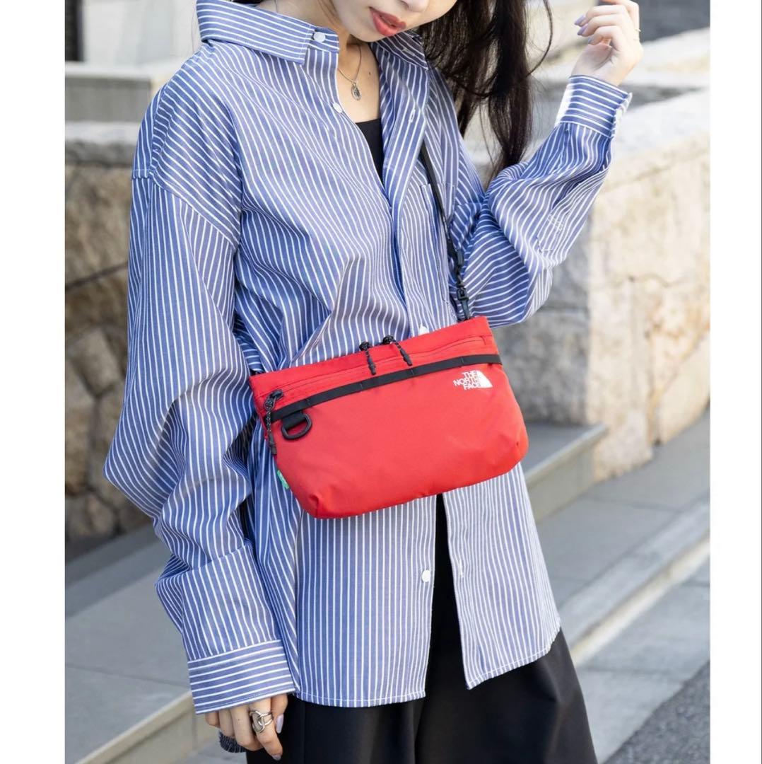 THE NORTH FACE ショルダーバッグ メッセンジャーバッグ レッド
