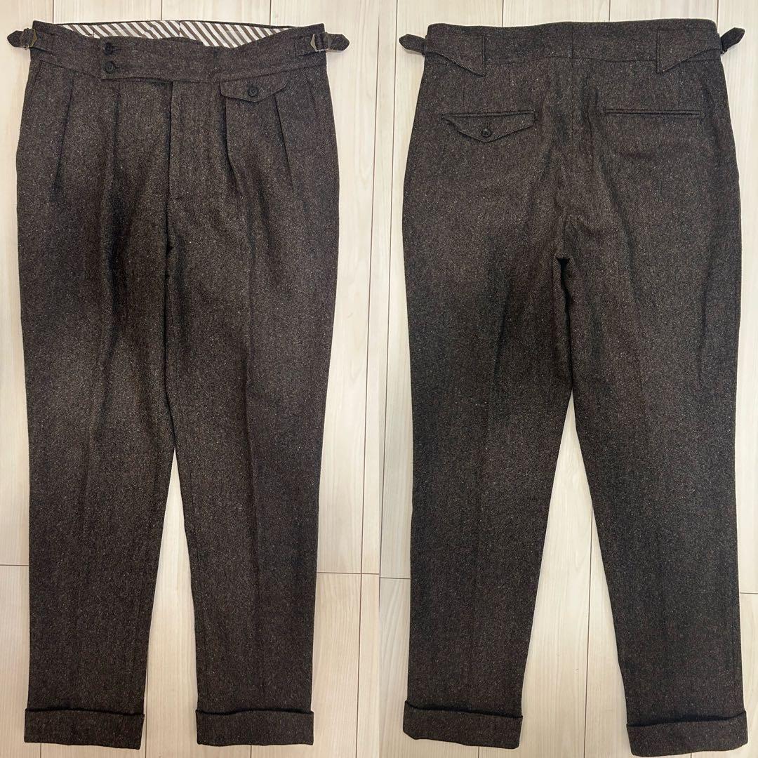 専用 blazer’s bank.com ツイード グルカパンツ クラシック M