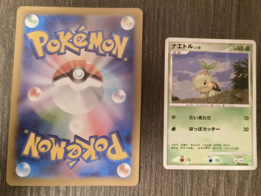 超希少！ナエトル ポケモンカード ミニカード