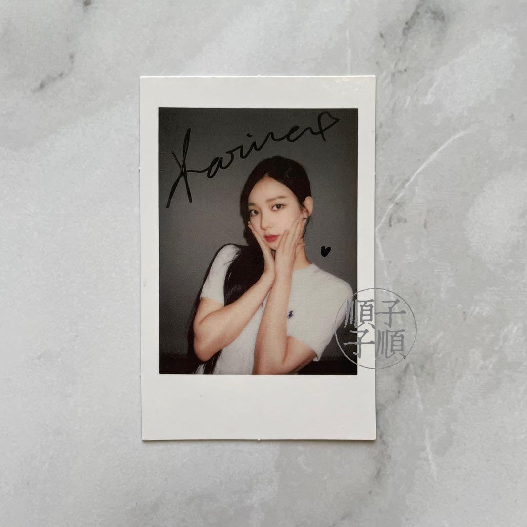 aespa カリナ Girls yizhiyu 第1弾 ヨントン トレカ②