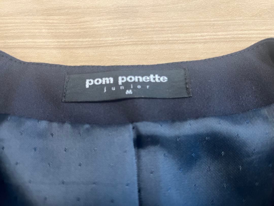 美品《ポンポネットジュニア 》フォーマル3点セット 150cm 卒業式・発表会