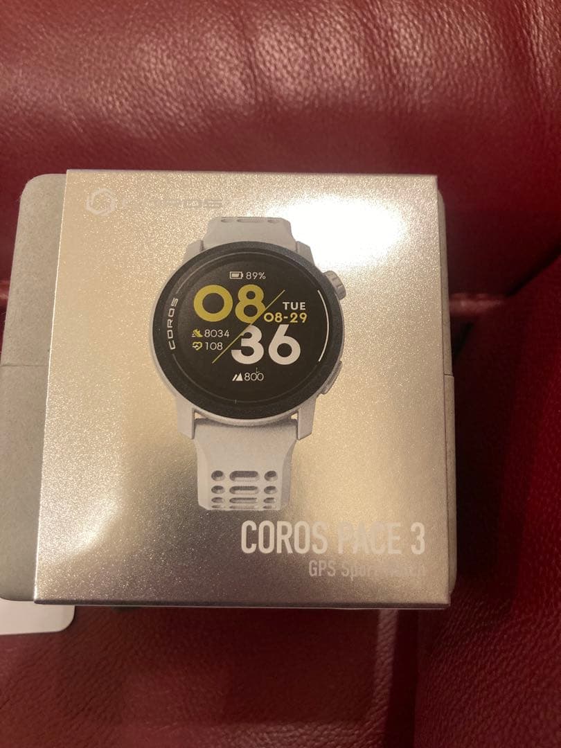 coros pace3 ホワイト　シリコン　大迫傑　キプチョゲ　カロス