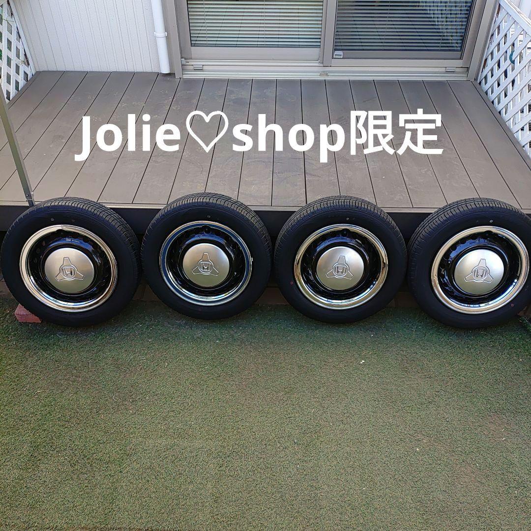 N-BOXスラッシュHonda14インチスチールホイールタイヤ2本セット②番