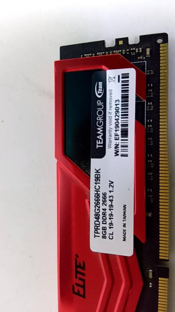 G.Skill DDR4-16G×2 Elite DDR4-8G×2 メモリ