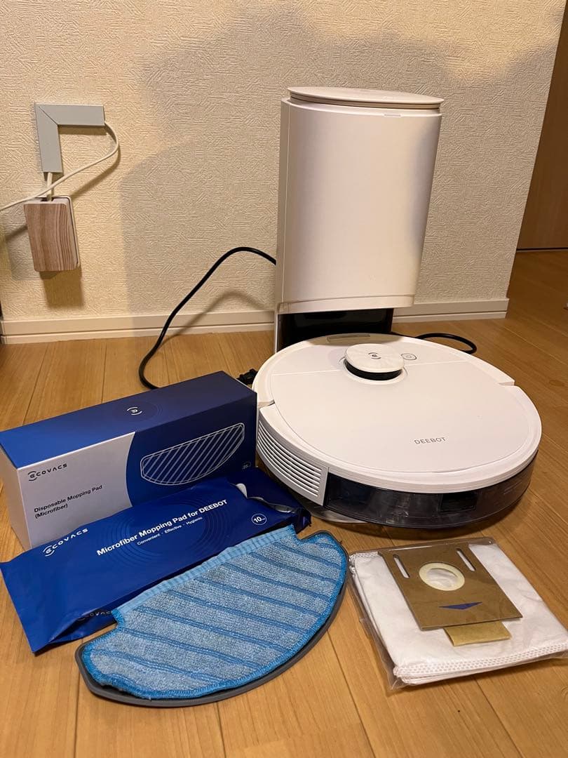 DEEBOT N8+ ロボット掃除機 マッピング 水拭き対応