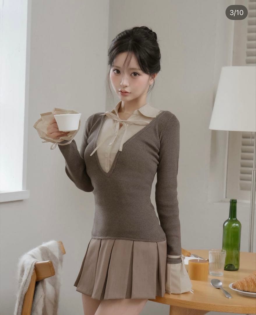 【限定値下げ】darich♡今季♡シャツワンピース