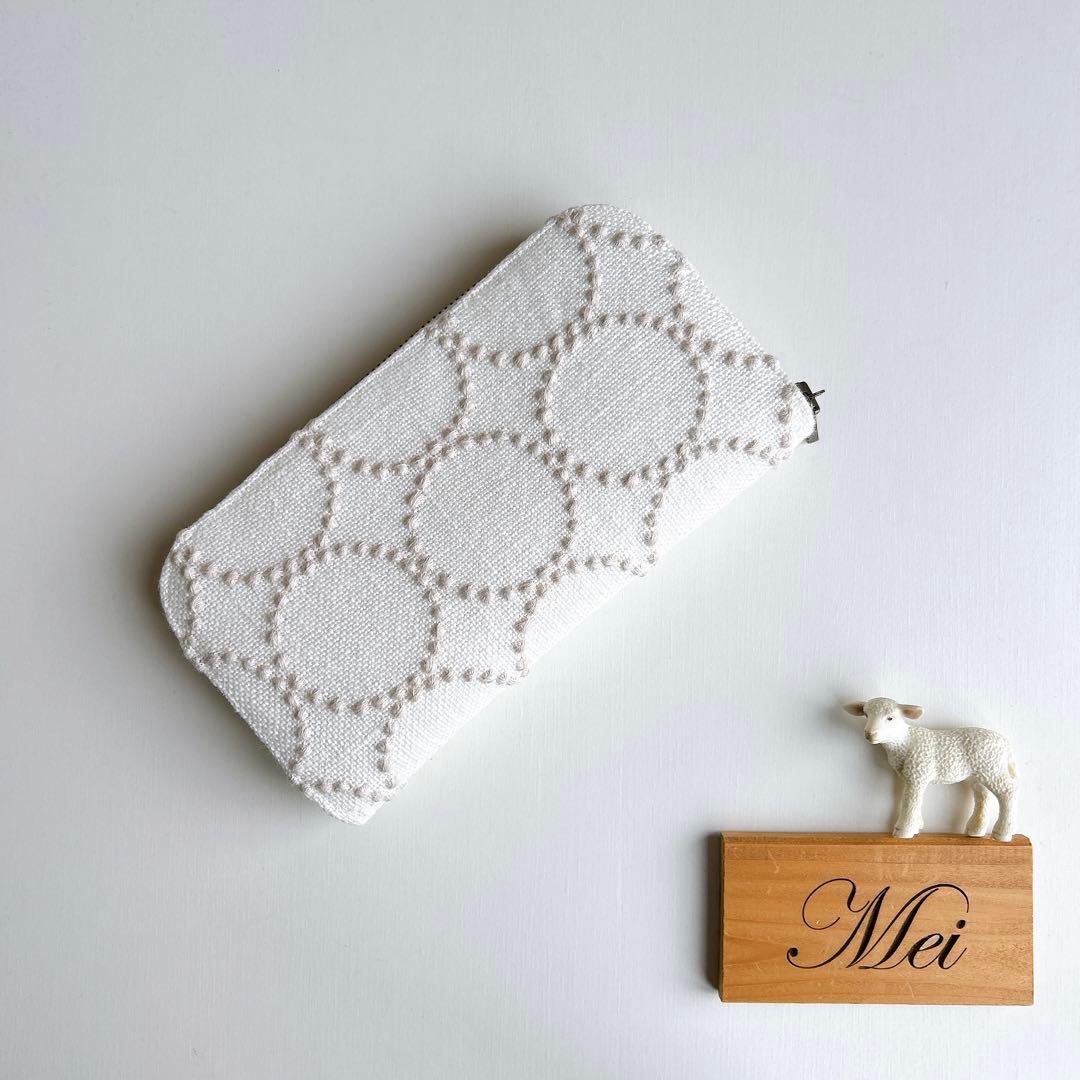 ☆専用☆ミナペルホネン ハンドメイド☆ラウンドファスナー長財布