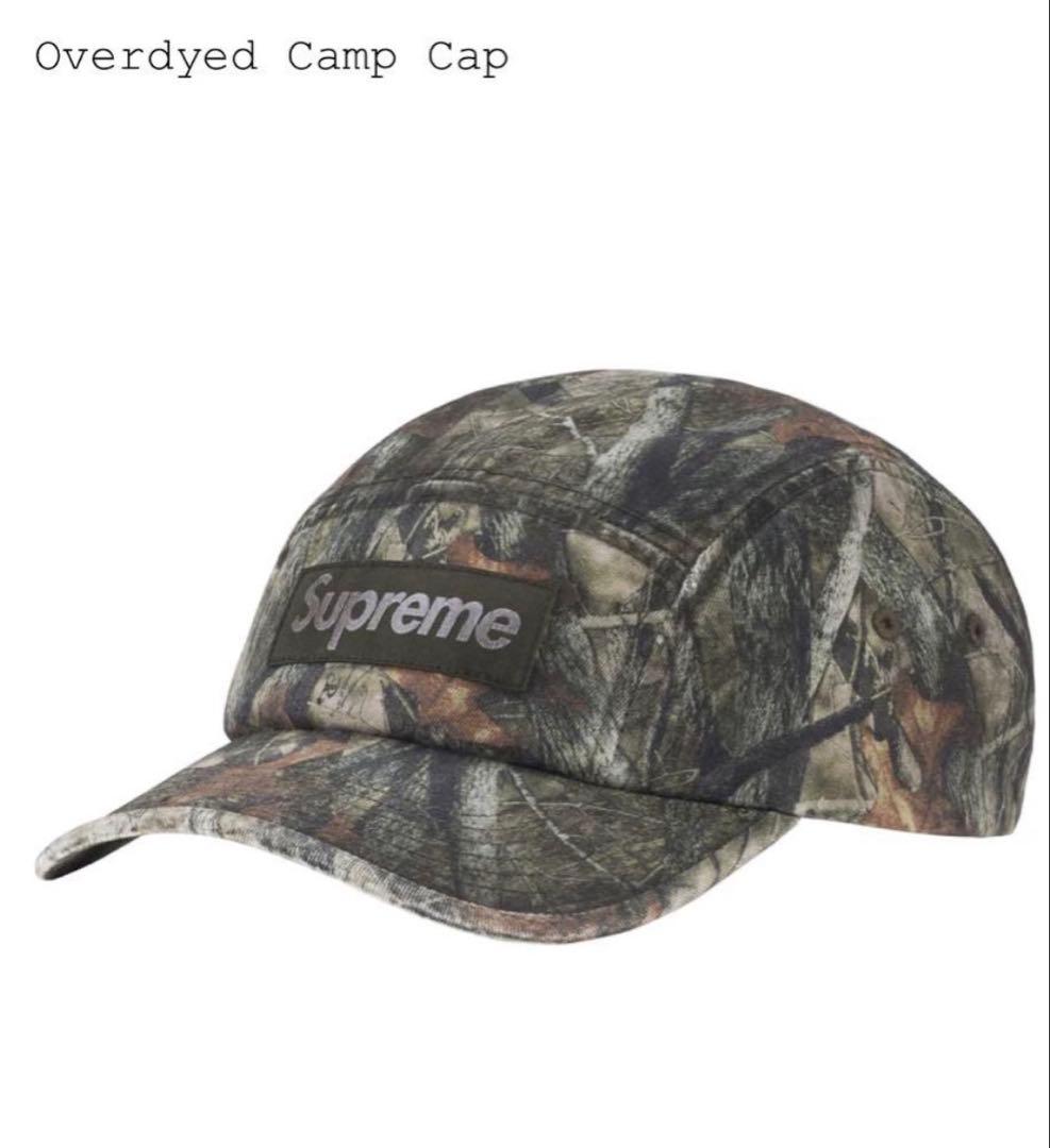 帽子 Supreme Overdyed Camp Cap