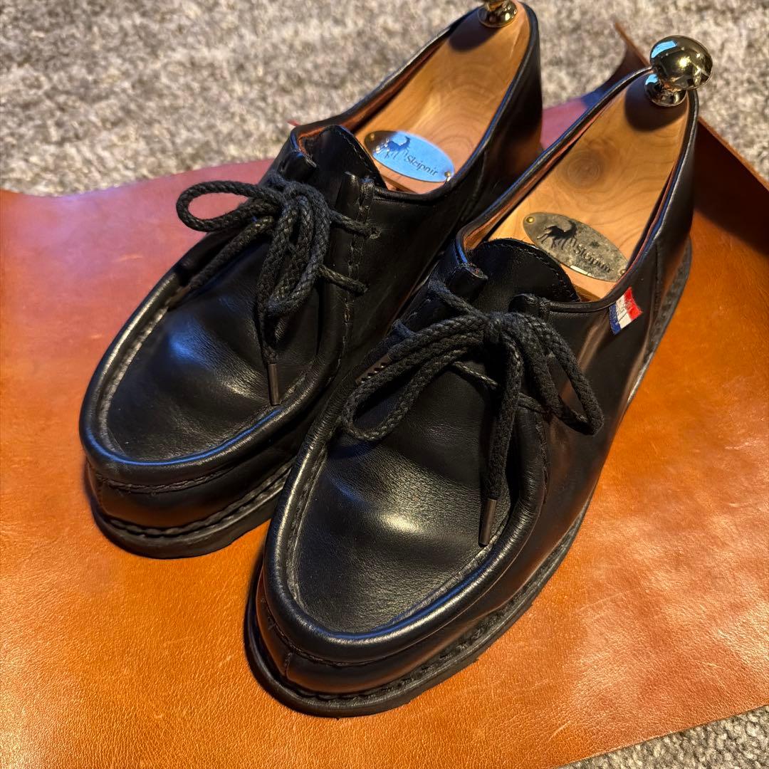 専用出品　Paraboot 黒 レザーシューズ