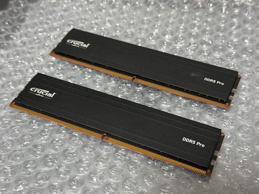 Crucial PRO 16GBX2枚 DDR5-5600