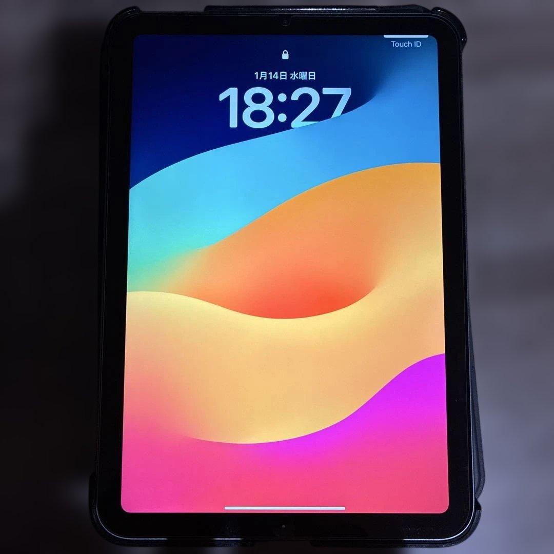 iPad mini 6本体 バッテリー最大容量100%