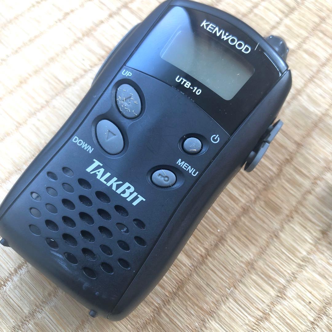KENWOOD UTB-10 トランシーバー イヤフォン付き