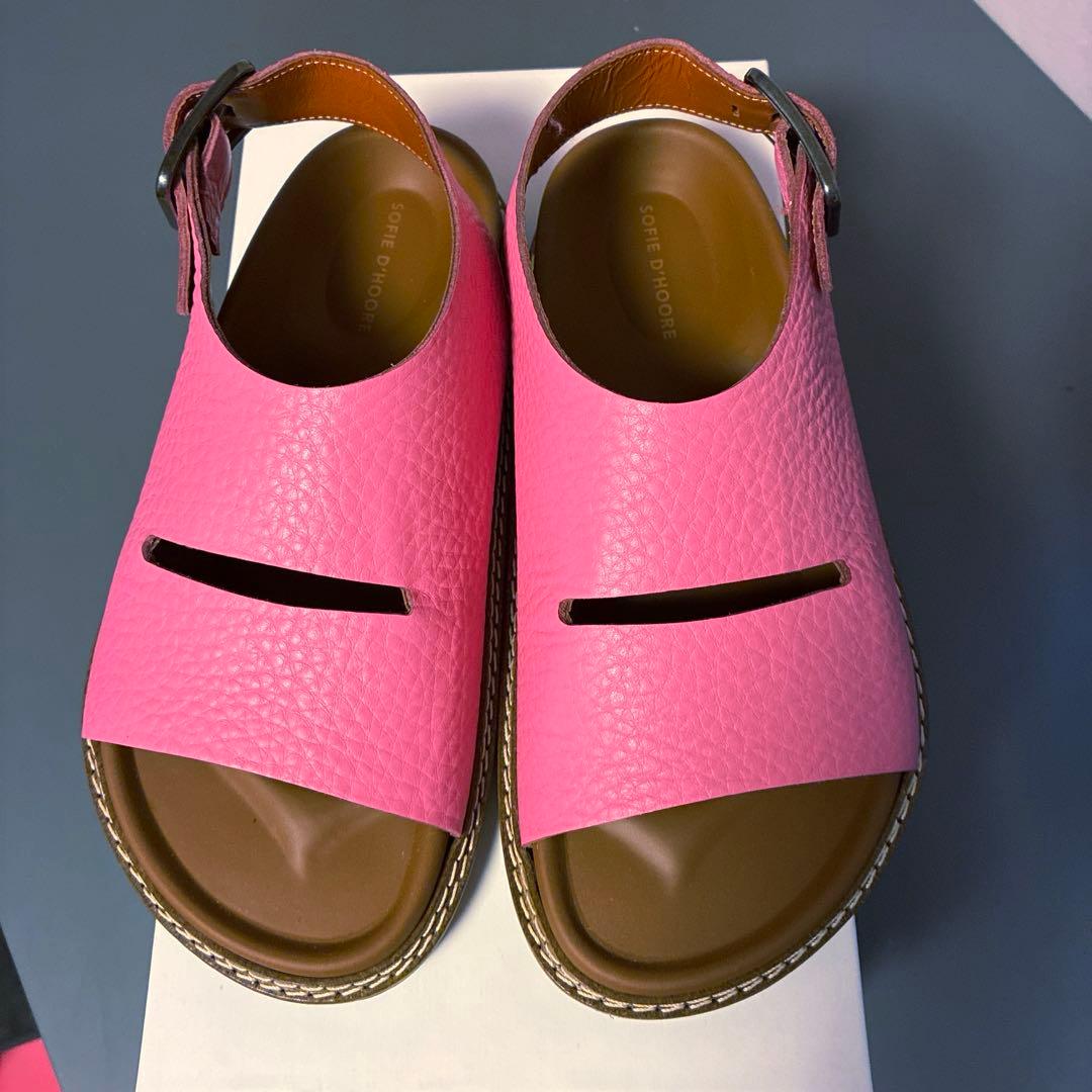 SOFIE D’HOOREサンダルFUTURE /PINK38サイズ美品