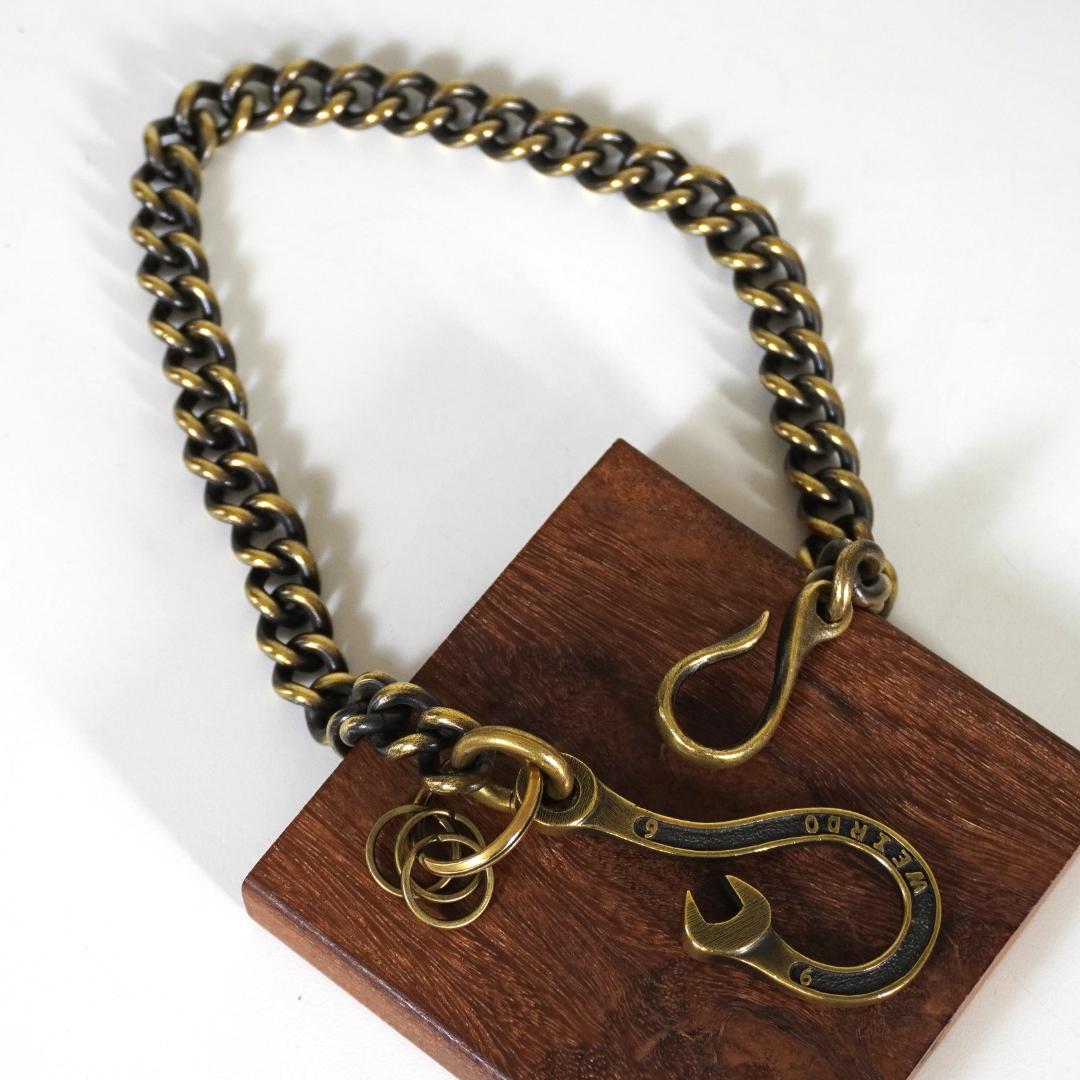 ◆WEIRDO◆ウィアード　　　ウォレットチェーン　　brass