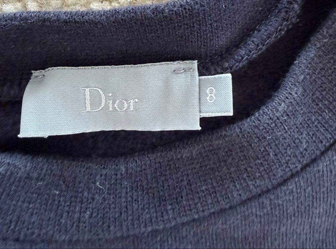 babyDior ネイビー トレーナー 8歳　kids