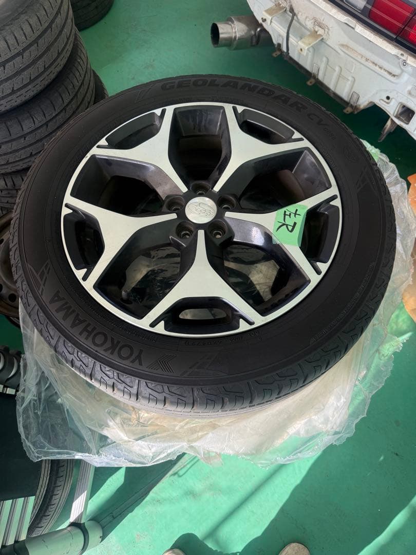 Yokohama 18インチタイヤ・ホイールセット　スバル　フォーレスター