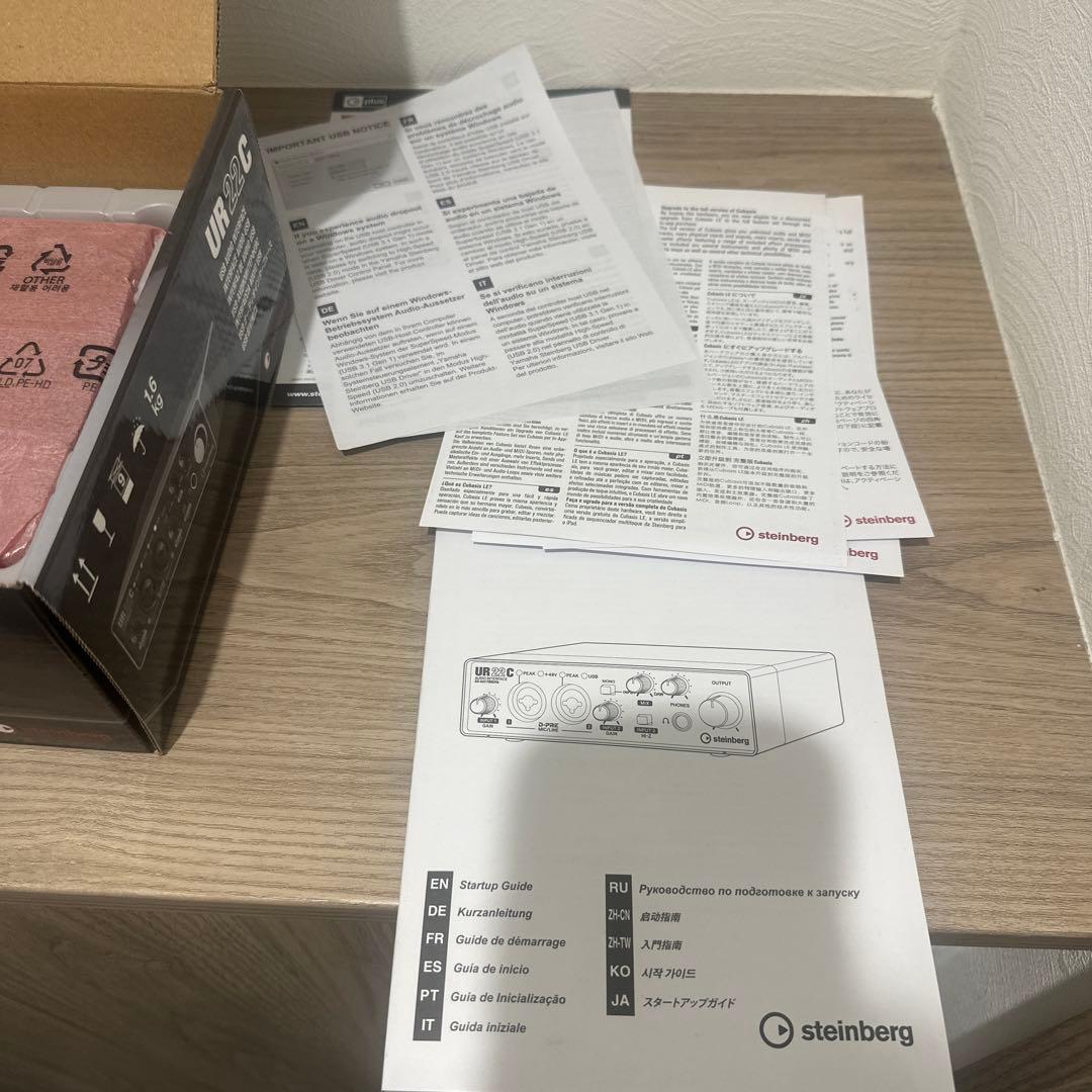 Steinberg UR 22 C オーディオインターフェース