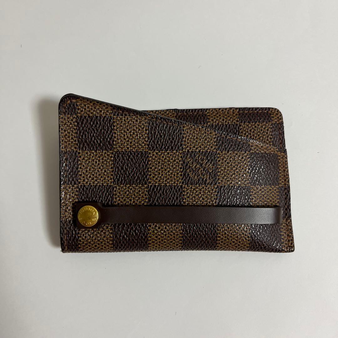 LOUIS VUITTON ルイヴィトン クロシェットPM エベヌ キーケース