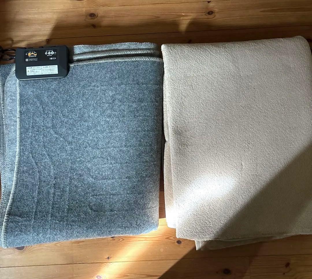 KODEN 電気カーペット VWU3015 235×195cm ３畳相当ラグ付き