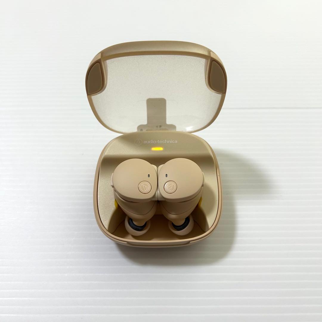 【極美品】audio-technica ATH-CKS50TW2 ベージュ