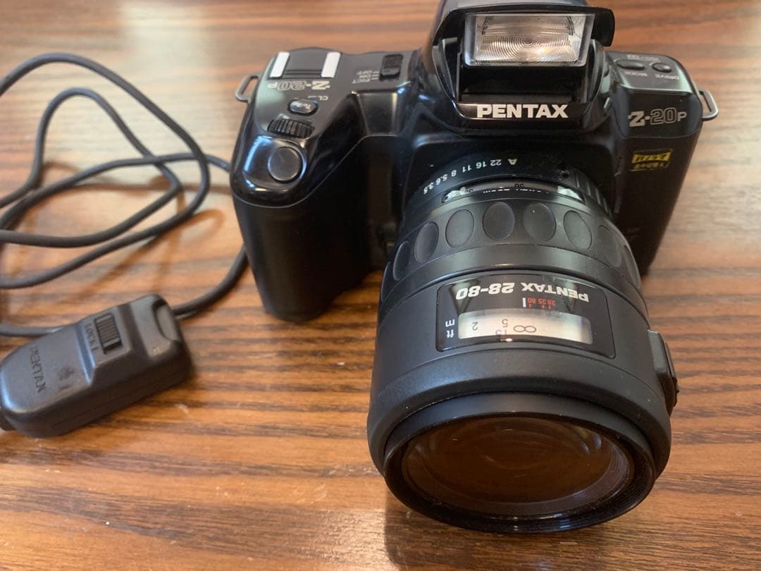 ジャンク品　PENTAX Z-20P 一眼レフカメラ 28-80mmレンズ付き