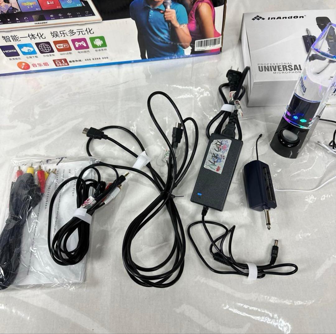 ○inAndon カラオケプレーヤー KV-V3MAX マイクセット