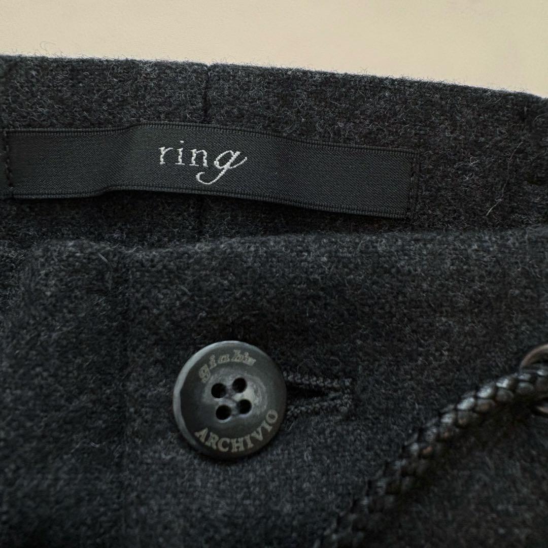 ジャブスアルキヴィオ ring別注 マサッチョ フランネル 42 秋冬 裾リブ