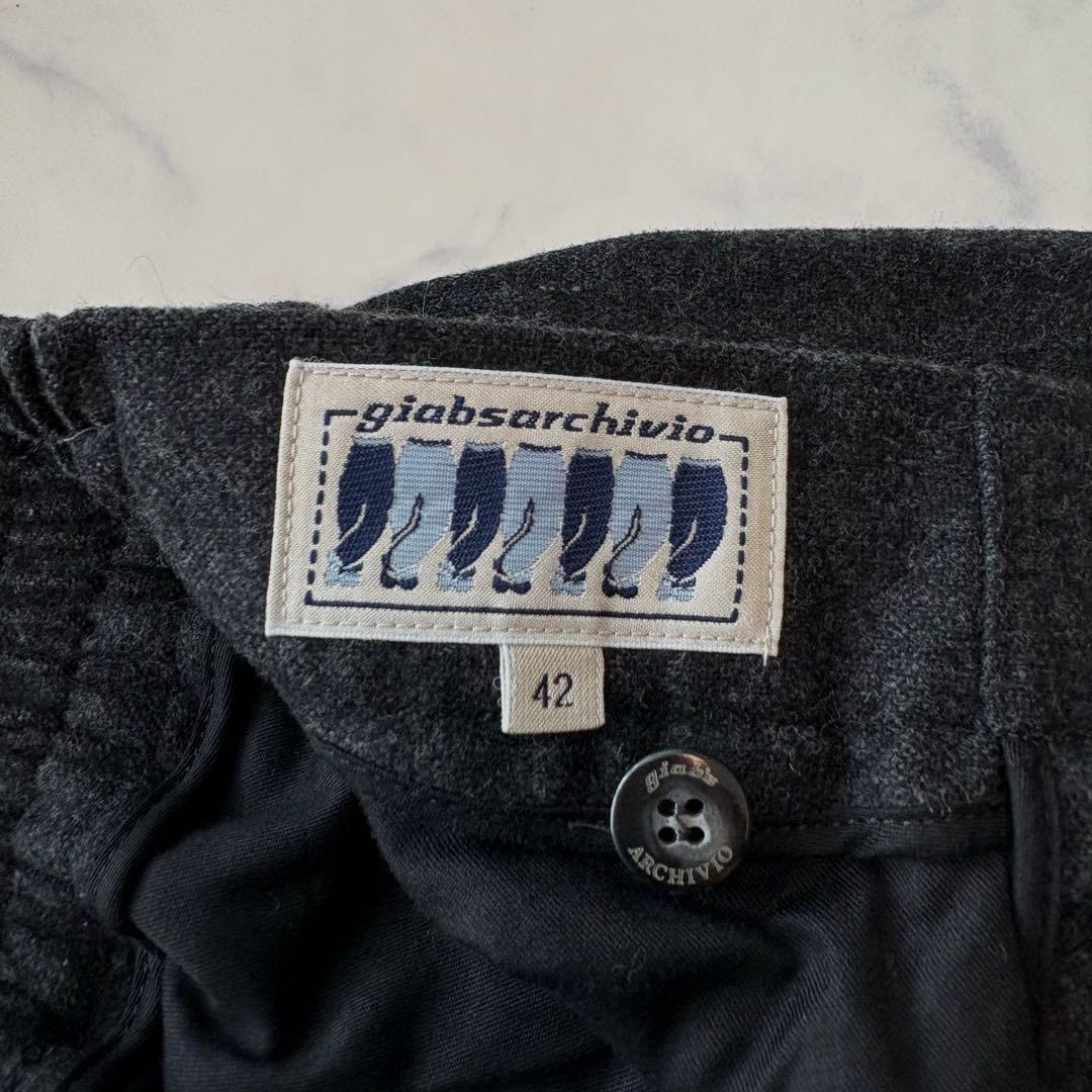 ジャブスアルキヴィオ ring別注 マサッチョ フランネル 42 秋冬 裾リブ