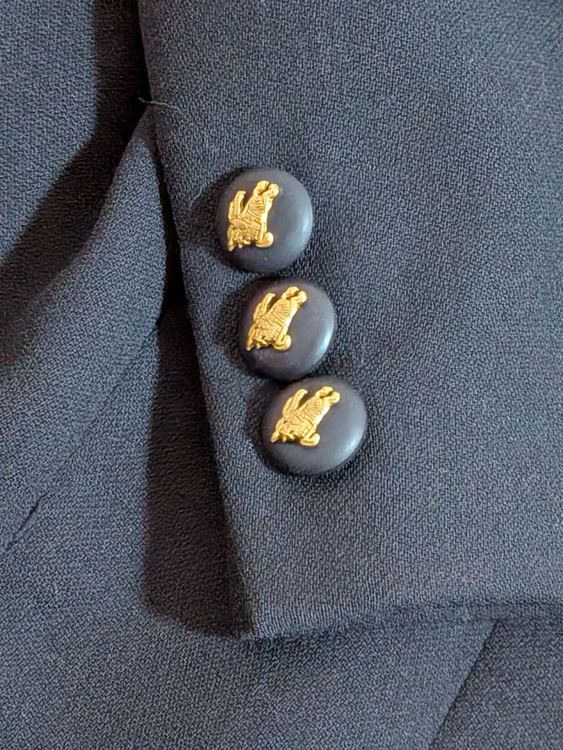 【ヴィンテージ】Burberrys ダブルブレスト テーラードジャケット／紺ブレ