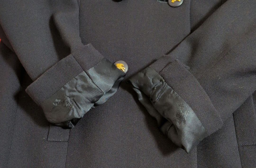 【ヴィンテージ】Burberrys ダブルブレスト テーラードジャケット／紺ブレ