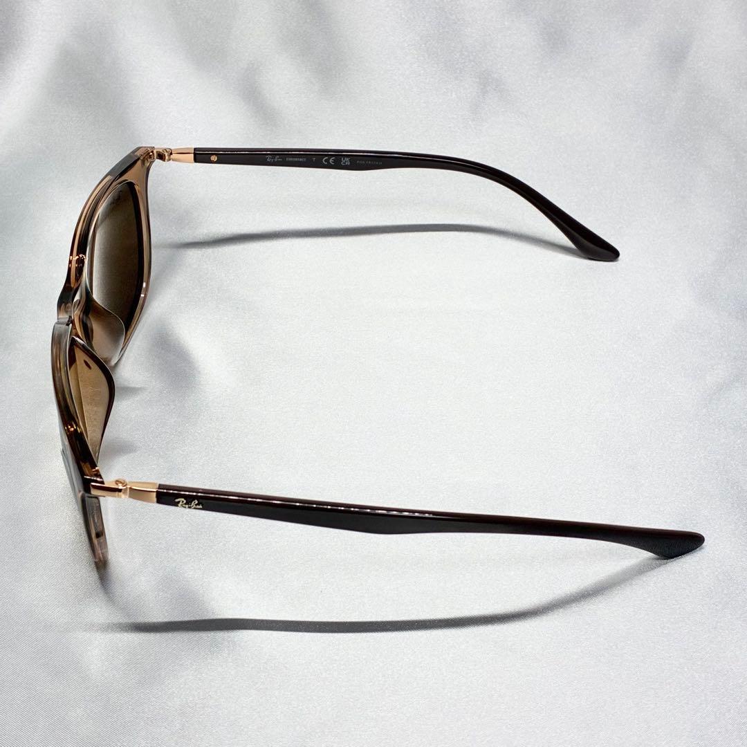 RB4386F 6652/AN レイバン サングラス クロマンス 偏光 ブラウン
