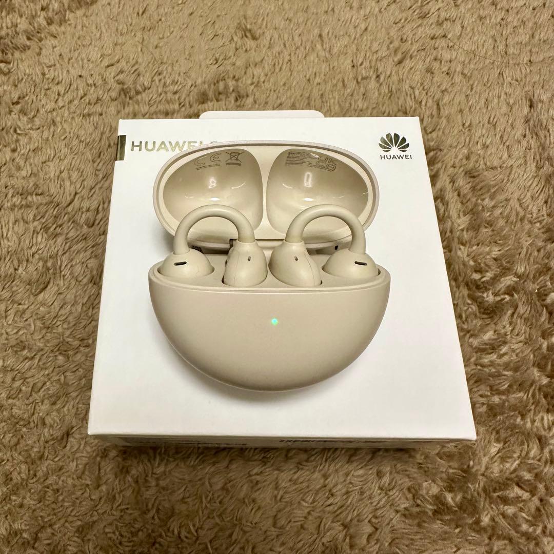 HUAWEI FreeClip ベージュ イヤーカフ型ワイヤレスイヤホン