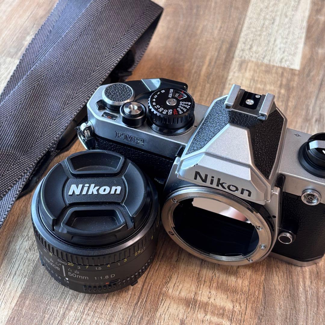 【動作品】Nikon new FM2 レンズ付き