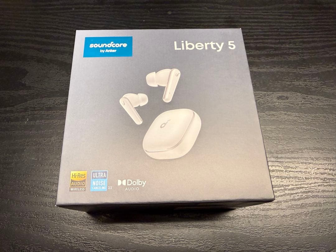 【未開封】Soundcore Liberty 5 ワイヤレスイヤホン ホワイト