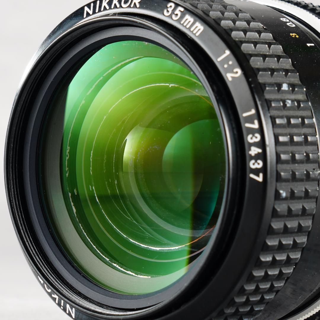 【整備＆テスト済】Nikon Ai Nikkor 35mm F2 ニコン 437