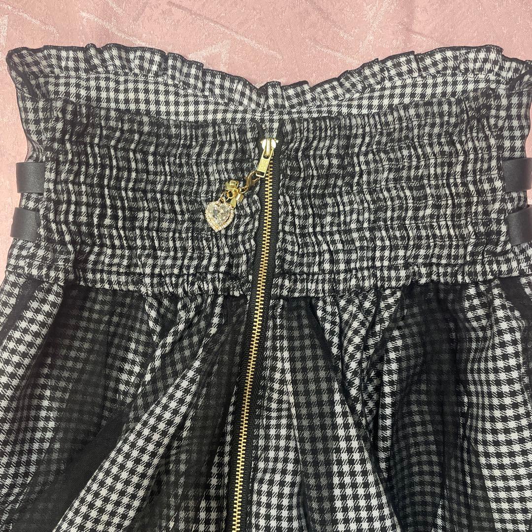 リズリサ　レースアップコルセットライクスカパン