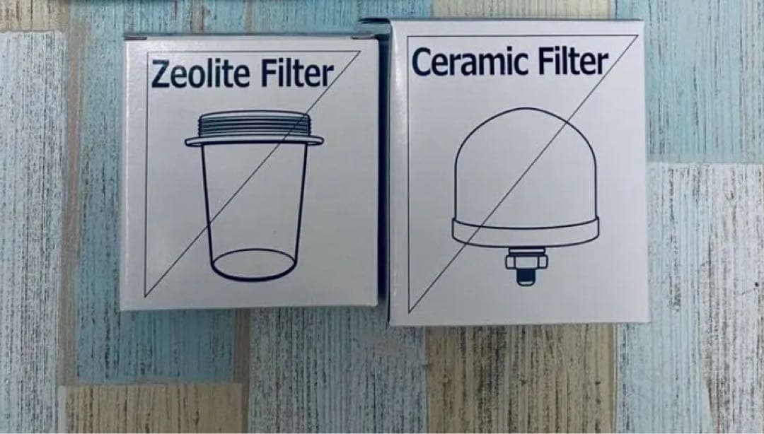 「NEWセラミックフィルター」と「NEWゼオライトフィルター」