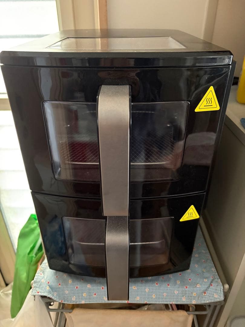 ブラック二層エアーフライヤー　　コストコ