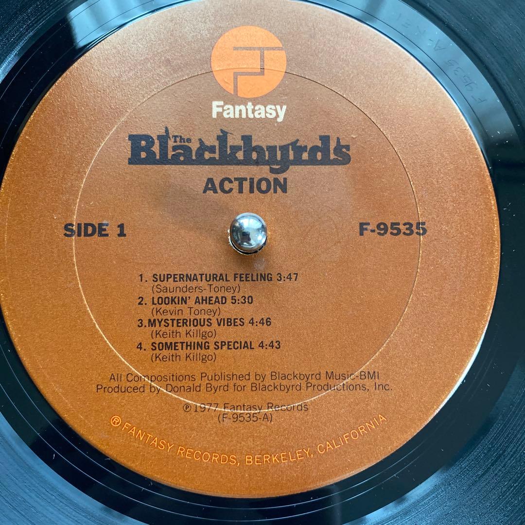 The Blackbyrds Action レコード