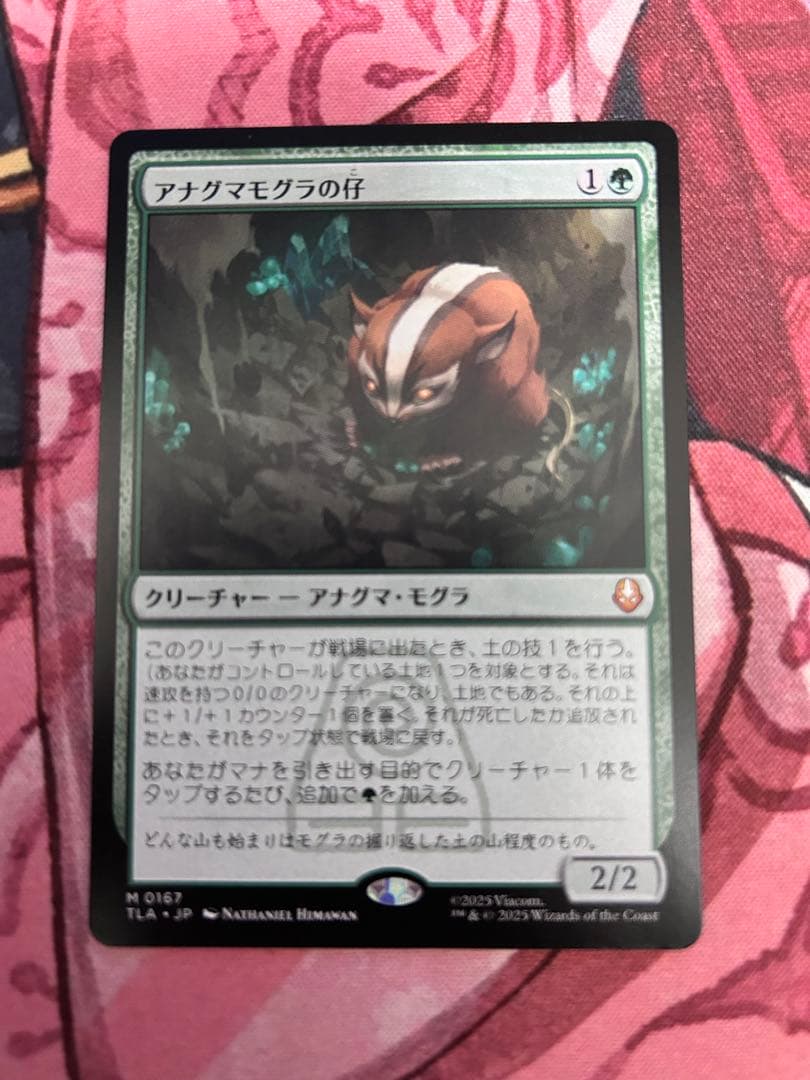 アナグマモグラの仔　mtg 日本語　nf