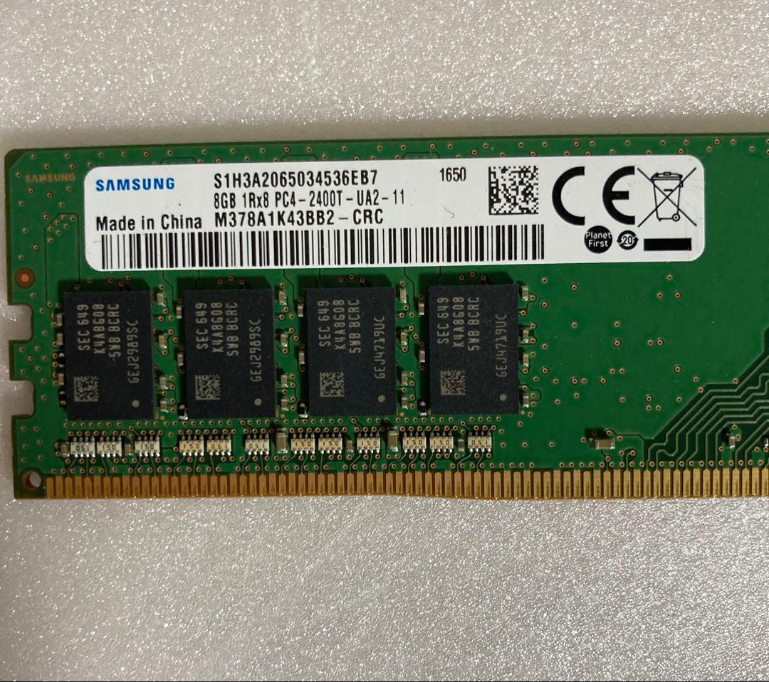 SAMSUNG デスクトップＰＣ用メモリー 8GB・DDR4 【4枚】