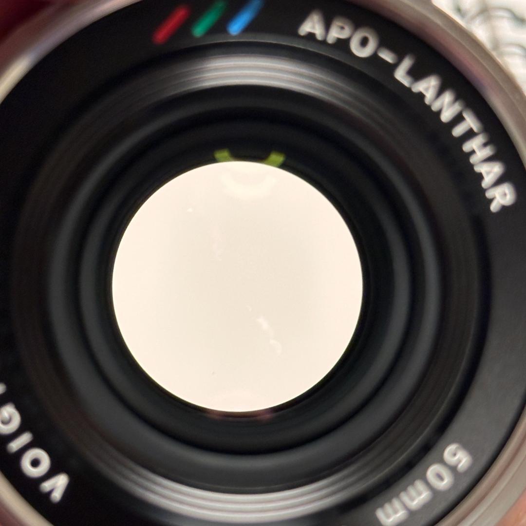 APO-LANTHAR 50mm F2 Aspherical VM フード付き