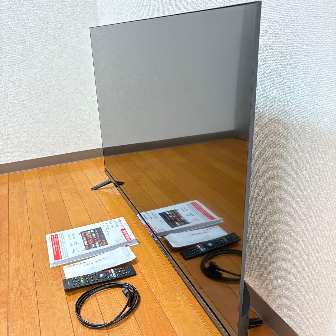 【2022年製】KONKA 50インチ 4K チューナーレススマートテレビ