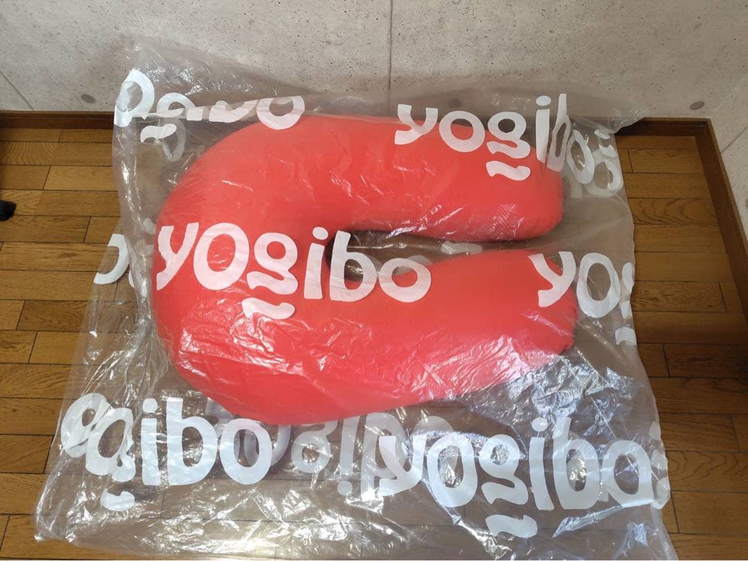 ​C069 Yogibo Support ヨギボー サポート U字 レッド