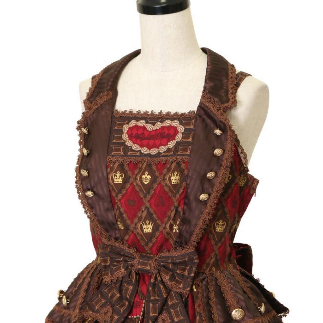 AngelicPretty Queen Chocolateジャンパースカート