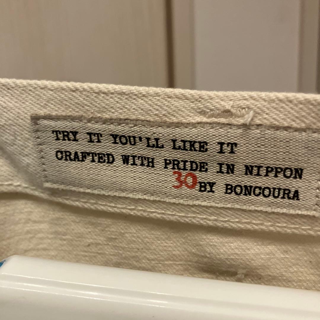 美品BONCOURA Painter Pants Off White 30