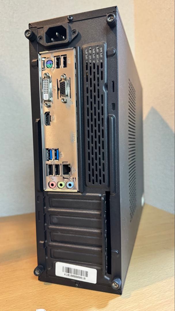 スリムデザイン デスクトップPC win 11 MSオフィスあり