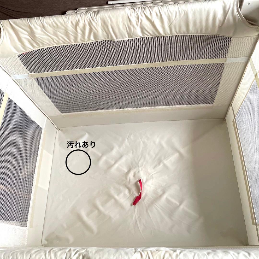 ◆時間限定セール◆Aprica ココネルエアー　ミルクWH ベビーベッド