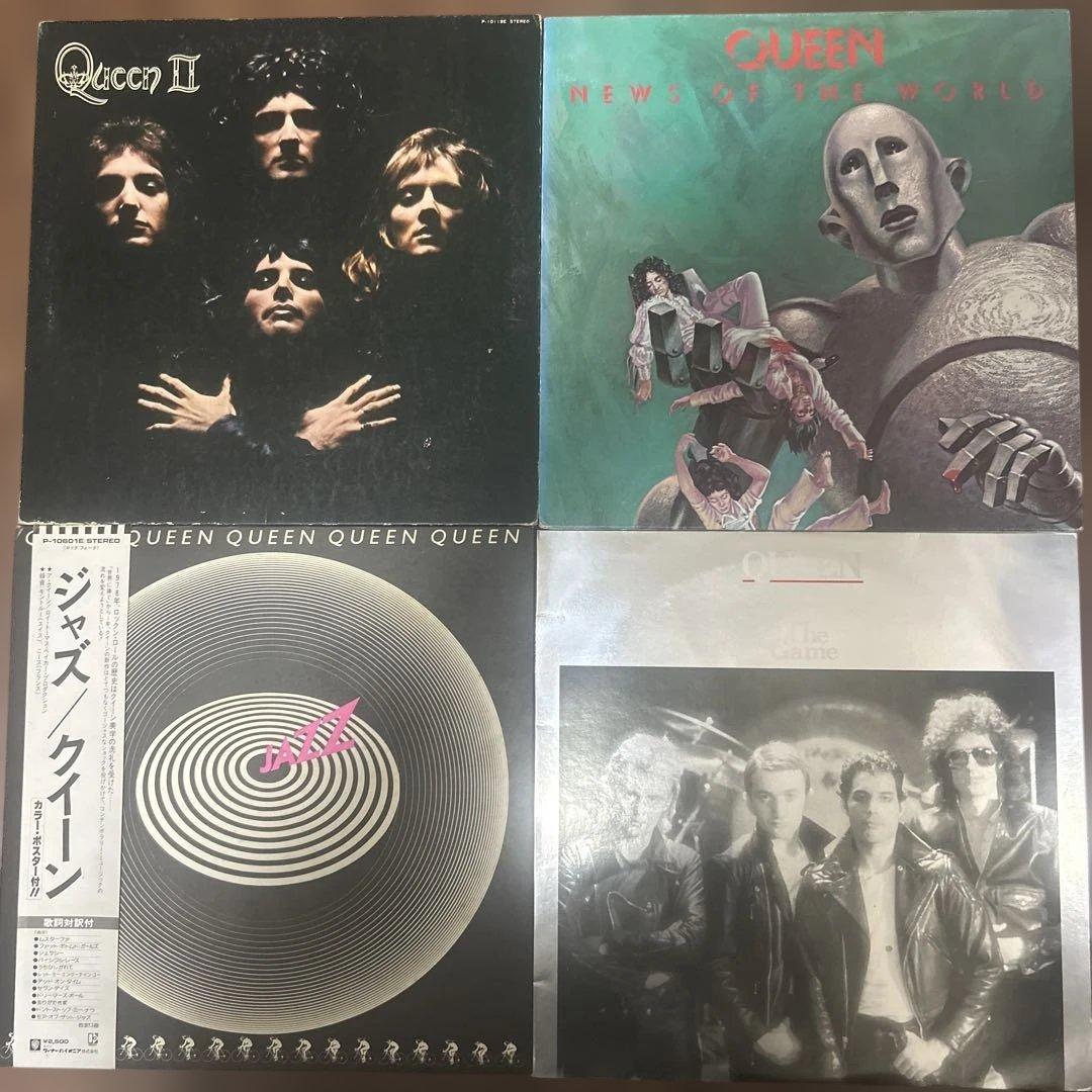 洋楽 Queen II, News of the World, Jazz LP